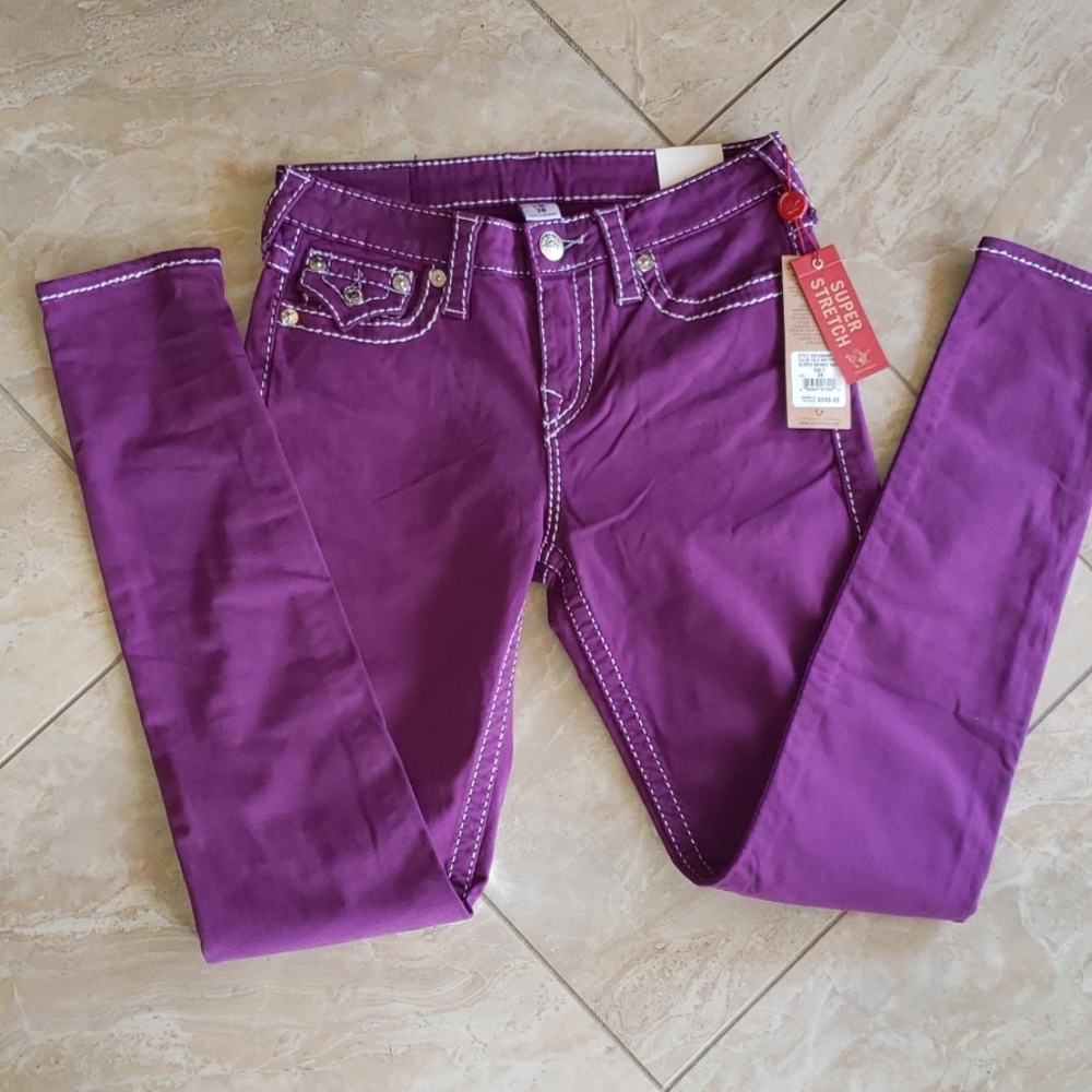Brand new super skinny true religion pants